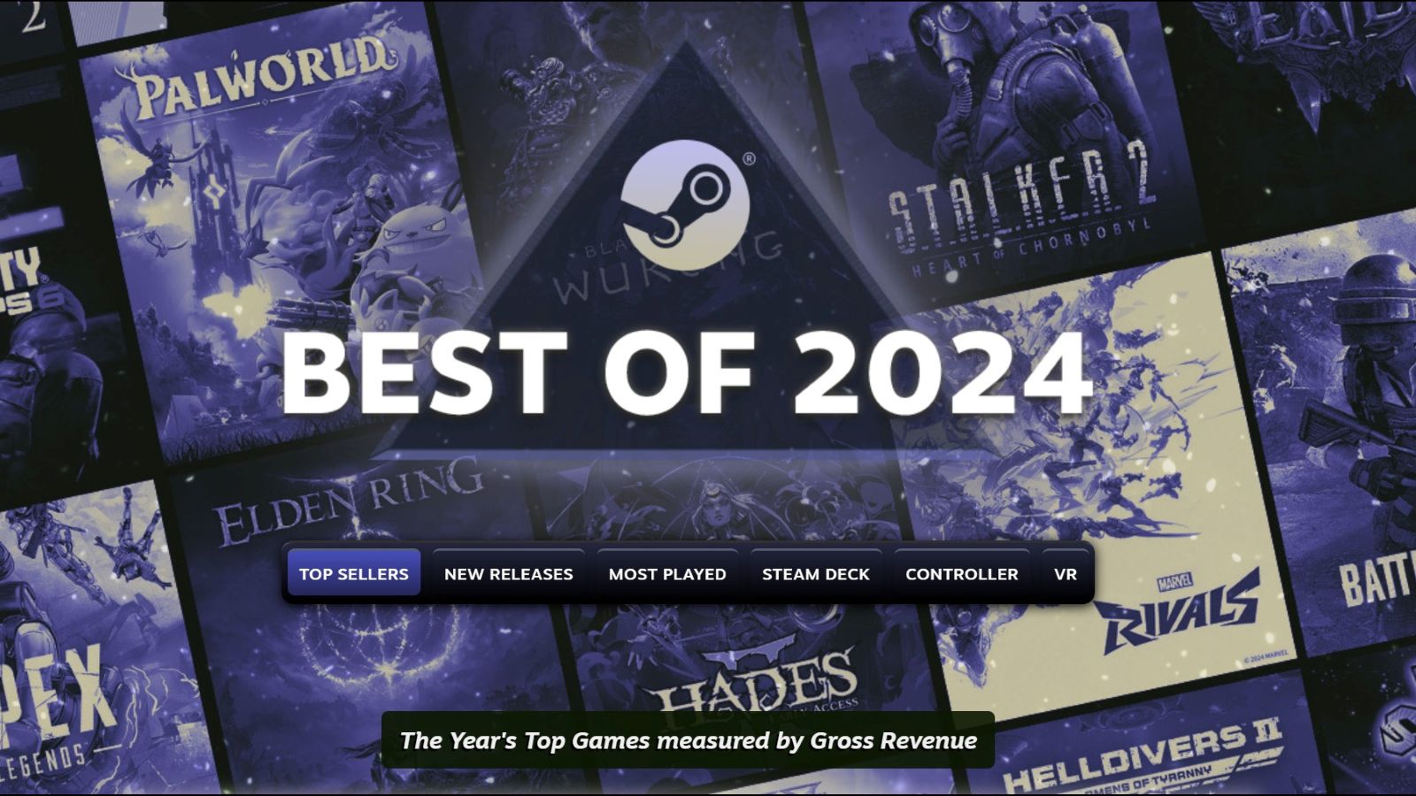 game terbaik Steam 2024